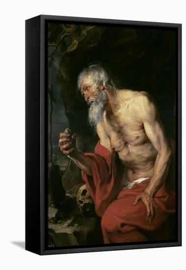 Saint Jerome in Penitence, 1618-1620-Sir Anthony Van Dyck-Framed Stretched Canvas