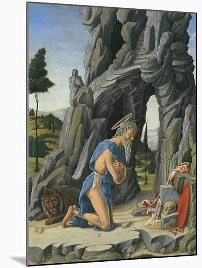 Saint Jerome in the Desert-Marco Zoppo-Mounted Giclee Print