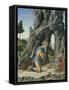 Saint Jerome in the Desert-Marco Zoppo-Framed Stretched Canvas