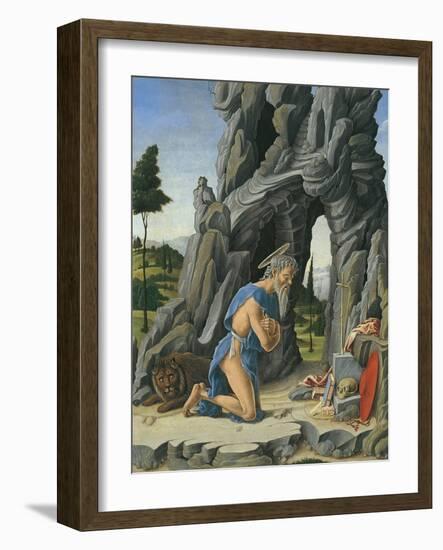 Saint Jerome in the Desert-Marco Zoppo-Framed Giclee Print