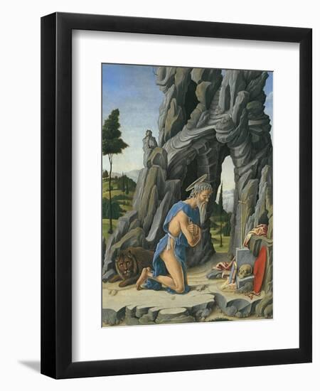 Saint Jerome in the Desert-Marco Zoppo-Framed Giclee Print