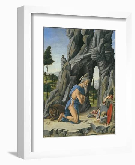 Saint Jerome in the Desert-Marco Zoppo-Framed Giclee Print