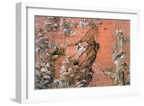 Saint Jerome in the Garden, C1510-1531-Hans Leu the Younger-Framed Giclee Print