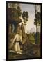 Saint Jerome in the Wilderness, C.1490-1500-Pietro Perugino-Framed Giclee Print