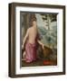 Saint Jerome in the Wilderness, C.1510-15-Pietro Perugino-Framed Giclee Print