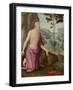 Saint Jerome in the Wilderness, C.1510-15-Pietro Perugino-Framed Giclee Print