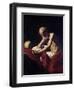 Saint Jerome Penitent-Caravaggio-Framed Art Print