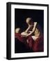 Saint Jerome Penitent-Caravaggio-Framed Art Print