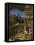 Saint Jerome Reading, 1505-Giovanni Bellini-Framed Stretched Canvas