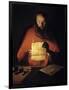 Saint Jerome Reading by Georges De La Tour-null-Framed Photographic Print