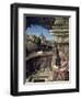 Saint Jerome Reading-Giovanni Bellini-Framed Giclee Print