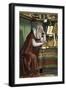 Saint Jerome Translating the Bible into Latin, known as the Vulgate-null-Framed Giclee Print