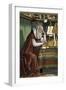 Saint Jerome Translating the Bible into Latin, known as the Vulgate-null-Framed Giclee Print