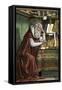 Saint Jerome Translating the Bible into Latin, known as the Vulgate-null-Framed Stretched Canvas