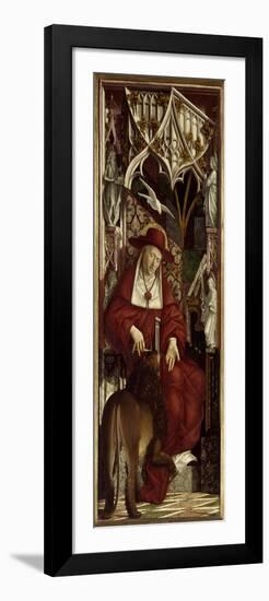 Saint Jerome-Michael Pacher-Framed Giclee Print