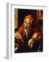 Saint Jerome-(attributed to) Joos Cleve-Framed Giclee Print