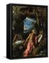 Saint Jerome-Titian (Tiziano Vecelli)-Framed Stretched Canvas