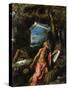 Saint Jerome-Titian (Tiziano Vecelli)-Stretched Canvas