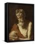 Saint Jérôme-Jusepe de Ribera-Framed Stretched Canvas