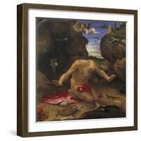 Saint Jerome-Lorenzo Lotto-Framed Giclee Print