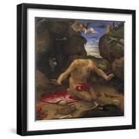 Saint Jerome-Lorenzo Lotto-Framed Giclee Print