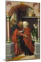 Saint Joachim and Saint Anne Meeting at the Golden Gate, 1512-Hans Fries-Mounted Giclee Print