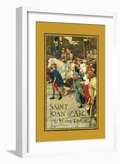 Saint Joan of Arc-null-Framed Art Print