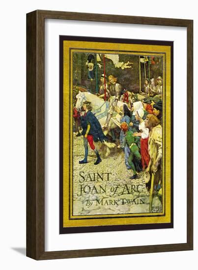 Saint Joan of Arc-null-Framed Art Print