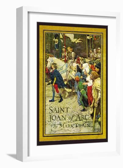 Saint Joan of Arc-null-Framed Art Print