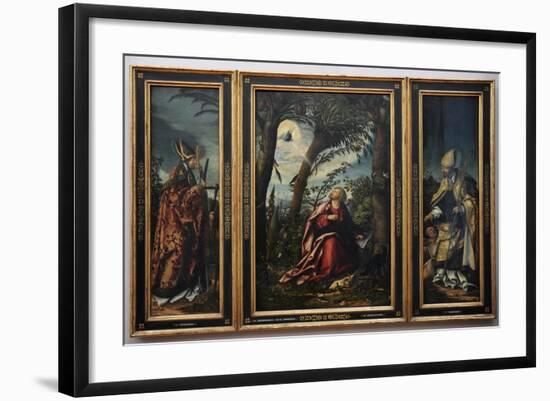 Saint John Altarpiece, 1518-Hans Burgkmair-Framed Giclee Print