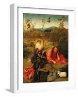 Saint John Baptist in Meditation-Hieronymus Bosch-Framed Giclee Print