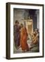 Saint John Baptist on Threshold of Prison-Cesare Maccari-Framed Giclee Print
