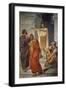 Saint John Baptist on Threshold of Prison-Cesare Maccari-Framed Giclee Print