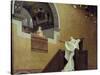 Saint John Chrysostom Confronting the Empress Eudoxia by Jean Paul Laurens-null-Stretched Canvas