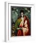 Saint John Evangelist, circa 1600-El Greco-Framed Giclee Print