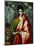 Saint John Evangelist, circa 1600-El Greco-Mounted Giclee Print