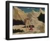 'Saint John in the Desert', c1445-1450-Domenico Veneziano-Framed Giclee Print