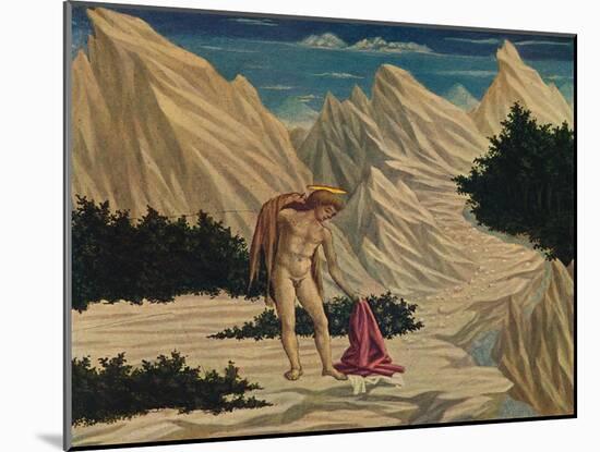 'Saint John in the Desert', c1445-1450-Domenico Veneziano-Mounted Giclee Print