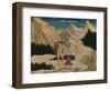 'Saint John in the Desert', c1445-1450-Domenico Veneziano-Framed Giclee Print