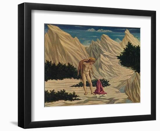 'Saint John in the Desert', c1445-1450-Domenico Veneziano-Framed Giclee Print