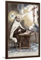 Saint John of the Cross, Spanish friar of Discalced Carmelite Order, 1701-Spanish School-Framed Giclee Print