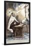 Saint John of the Cross, Spanish friar of Discalced Carmelite Order, 1701-Spanish School-Framed Giclee Print