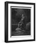 Saint John on the Greek Island of Patmos Receives His Revelation of Things-Gustave Dor?-Framed Photographic Print