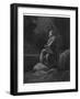 Saint John on the Greek Island of Patmos Receives His Revelation of Things-Gustave Dor?-Framed Photographic Print