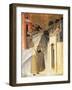 Saint John Orders the Blessed to Build a Convent in Florence-null-Framed Giclee Print