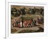 Saint John's Dancers in Molenbeeck, 1592-Pieter Brueghel the Younger-Framed Giclee Print