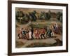 Saint John's Dancers in Molenbeeck, 1592-Pieter Brueghel the Younger-Framed Giclee Print