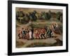 Saint John's Dancers in Molenbeeck, 1592-Pieter Brueghel the Younger-Framed Giclee Print