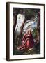 Saint John's Vision at Patmos-Hans Burgkmair-Framed Giclee Print