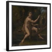 Saint John the Baptist, 1519-Raphael-Framed Giclee Print